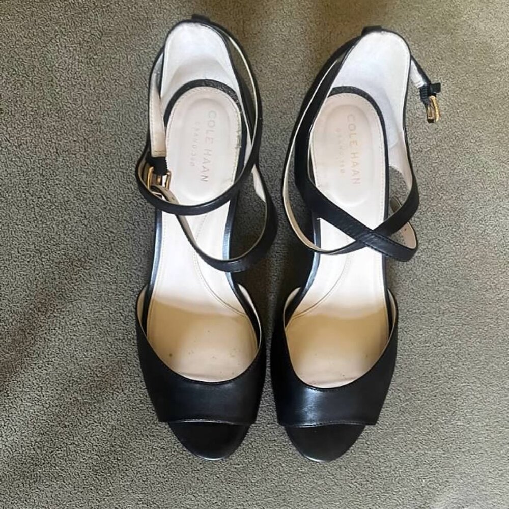Cole Haan Wedge Sandal (Like New) - Picture 2 of 6